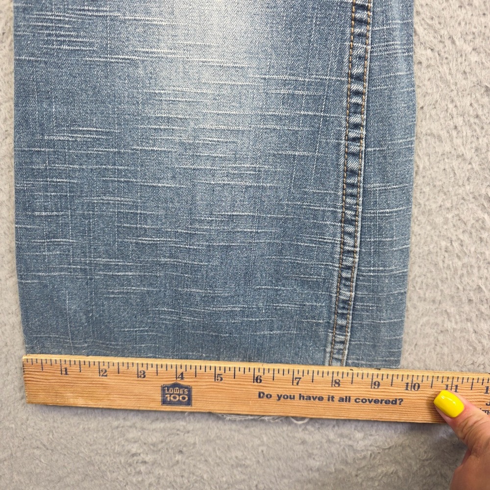 Plugg Women's Blue Flare Jeans - Picture 13 of 16